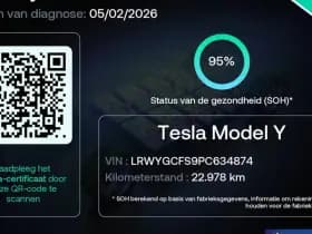 Tesla Model y rwd 58 kwh pano camera autopilot keyless stoelverwarming thumbnail 4