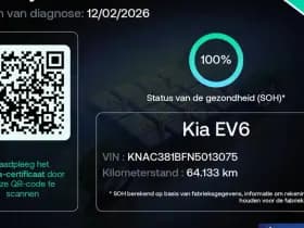 Kia EV6 58 kwh camera adaptive stoel en stuurverw trekhaak thumbnail 4