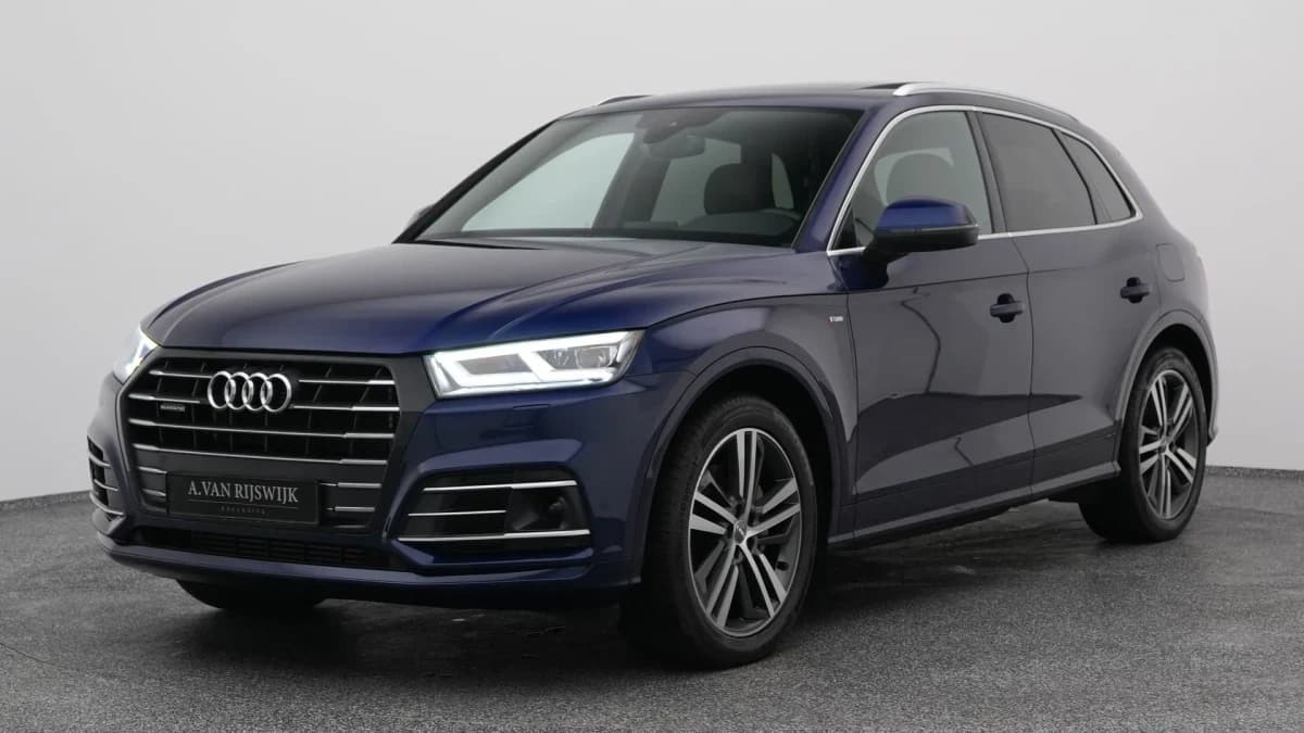 Audi Q5 55 tfsi e s edition pano luchtvering memory leder — foto 1