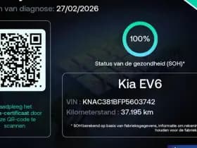 Kia EV6 air 58 kwh camera adaptive keyless stoel en stuurverw thumbnail 4