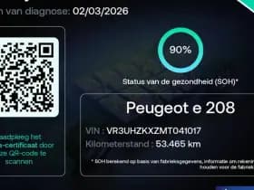 Peugeot E-208 208 ev gt pack 50 kwh stoelverw navi thumbnail 4