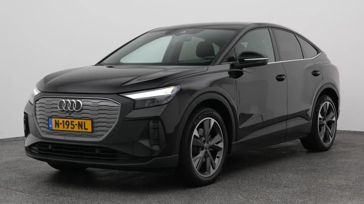 Audi Q4 sportback e tron 35 launch edition 55 kwh carplay stoelverwarming — foto 1