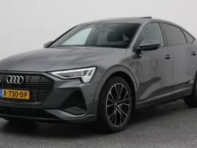 Audi E-tron tron sportback 50 quattro s edition 71 kwh pano camera luchtvering stoelverw trekhaak