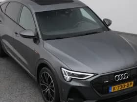 Audi E-tron tron sportback 50 quattro s edition 71 kwh pano camera luchtvering stoelverw trekhaak thumbnail 25