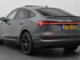 Audi E-tron tron sportback 50 quattro s edition 71 kwh pano camera luchtvering stoelverw trekhaak thumbnail 6