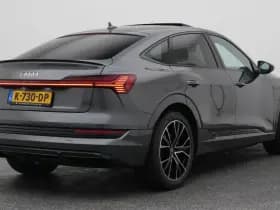 Audi E-tron tron sportback 50 quattro s edition 71 kwh pano camera luchtvering stoelverw trekhaak thumbnail 7