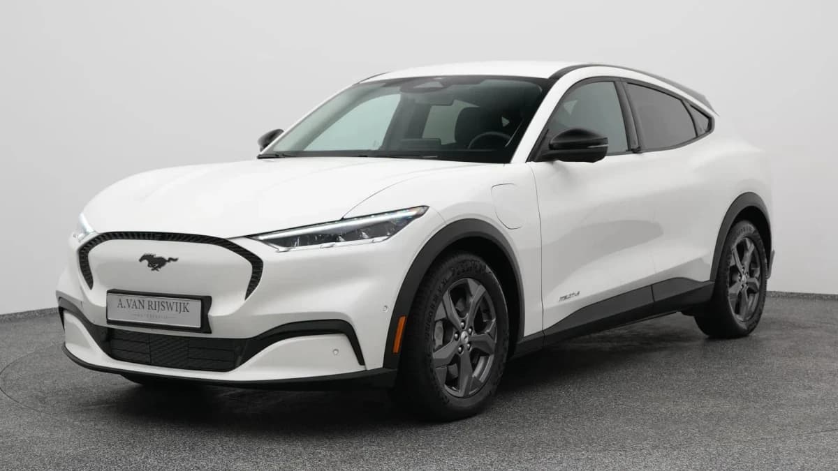 Ford Mustang mach e rwd 75 kwh stoelverw leder 360 adaptive — foto 1