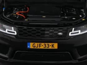 Land Rover Range rover sport p400e hse dynamic stealth pano 360 meridian adaptive luchtvering memory stoel en stuurverw thumbnail 31