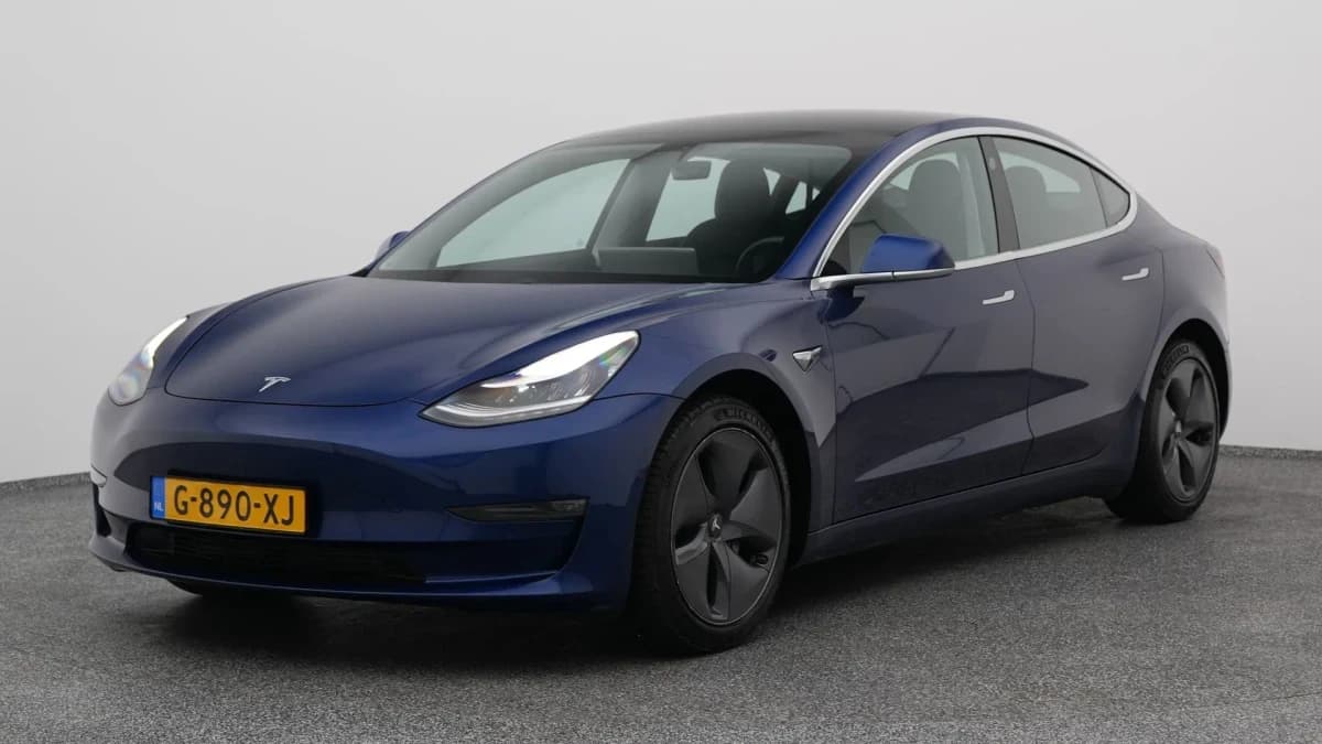 Tesla Model 3 long range awd 75 kwh pano camera autopilot stoelverw — foto 1
