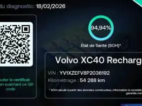 Volvo XC40 recharge plus 70 kwh camera carplay thumbnail 4