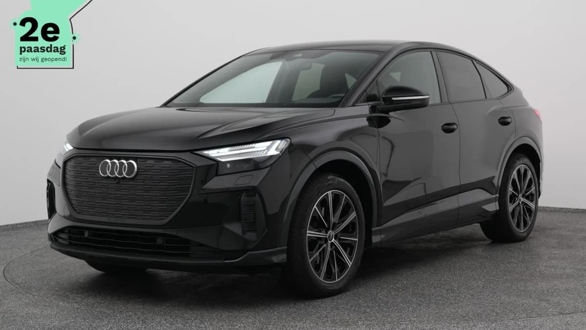 Audi Q4 sportback e tron 35 launch edition advanced 55 kwh carplay stoelverwarming — foto 1