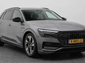 Audi E-tron tron 50 quattro business edition 71 kwh navi luchtvering thumbnail 2