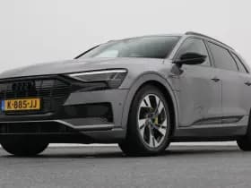 Audi E-tron tron 50 quattro business edition 71 kwh navi luchtvering thumbnail 16