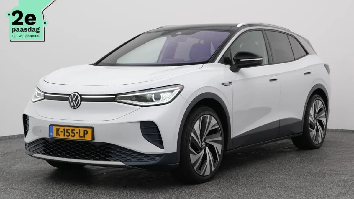 Volkswagen ID.4 4 first max 77 kwh pano 360 adaptive hud warmtepomp stoel en stuurverw — foto 1