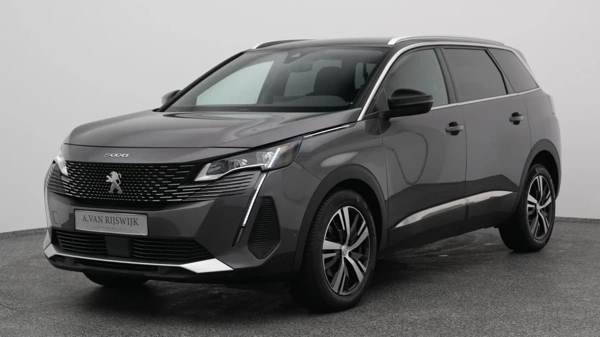 Peugeot 5008 1 2 puretech 130 pk automaat gt line 7 pers alcantara camera keyless carplay — foto 1