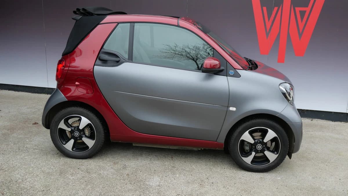 Smart Fortwo cabrio EQ STYLE | CLIMA | CRUISE | ALL-SEASON | MAT GRIJS | GAAF!! — foto 1