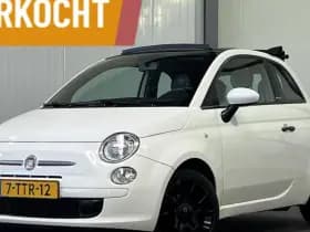 Fiat 500 C 0.9 TwinAir Lounge [ trekhaak airco half-leder ]