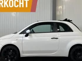 Fiat 500 C 0.9 TwinAir Lounge [ trekhaak airco half-leder ] thumbnail 3