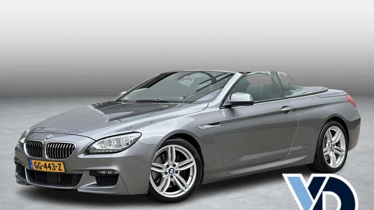 BMW 6 Serie Cabrio 640i High Executive M-Pakket — foto 1