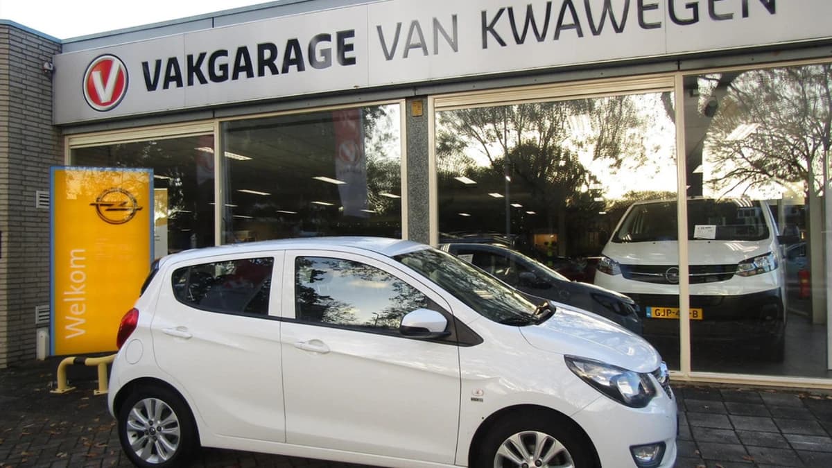 Opel KARL 1.0 120 JAAR EDITION BLUET. L.M. VELGEN — foto 1