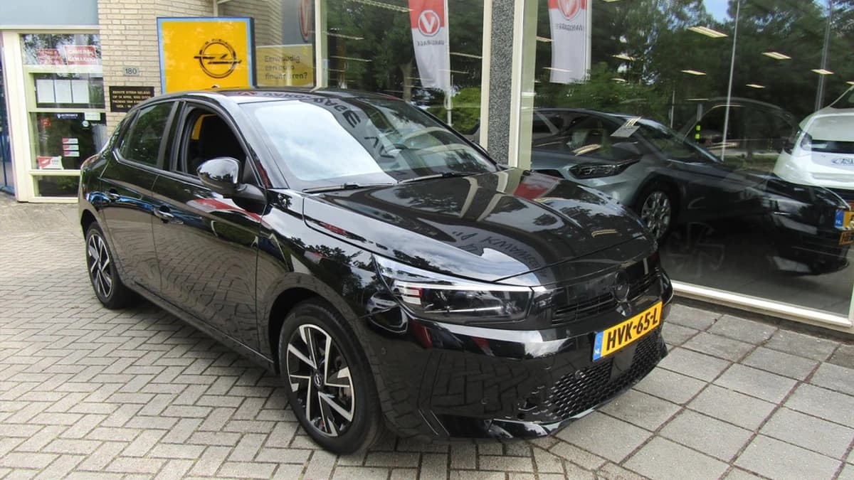 Opel Corsa 1.2 TURBO 100 PK ECC APPLE CAR BLUET. — foto 1