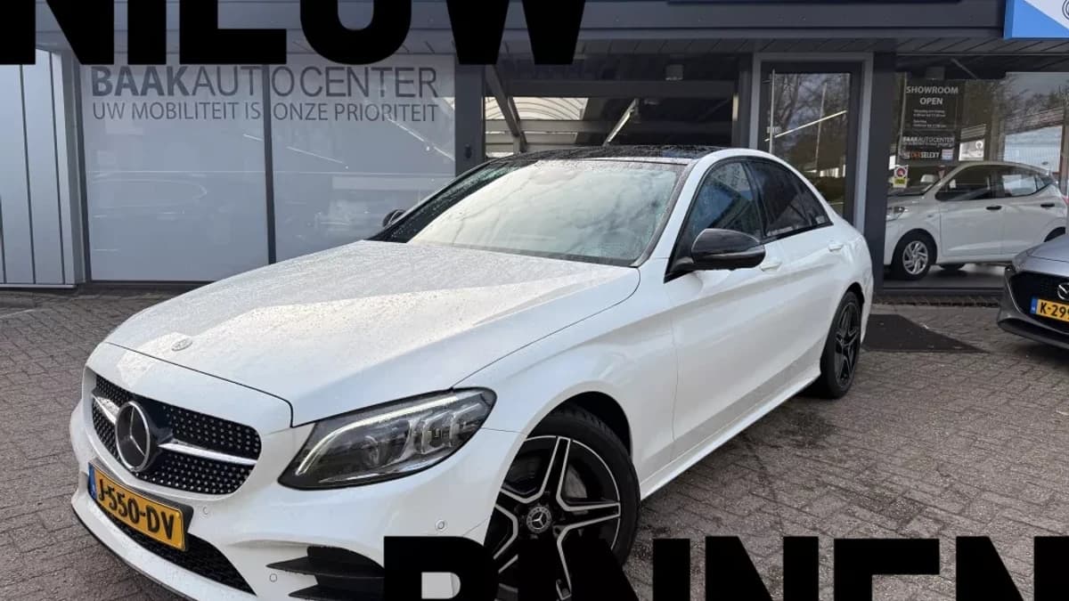 Mercedes-Benz C-Klasse 180 Business Solution AMG | Pano | Trekhaak — foto 1