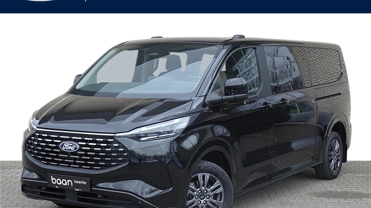 Ford Tourneo Custom 2.5 Plug-IN Hybrid 233 PK L2H1 Titanium | Incl. BTW & BPM | 8 Persoons | Adaptieve Led Koplampen | Trekhaak Wegklapbaar | Blis | Adaptieve Cruise. | Camera | Uit Voorraad Leverbaar — foto 1