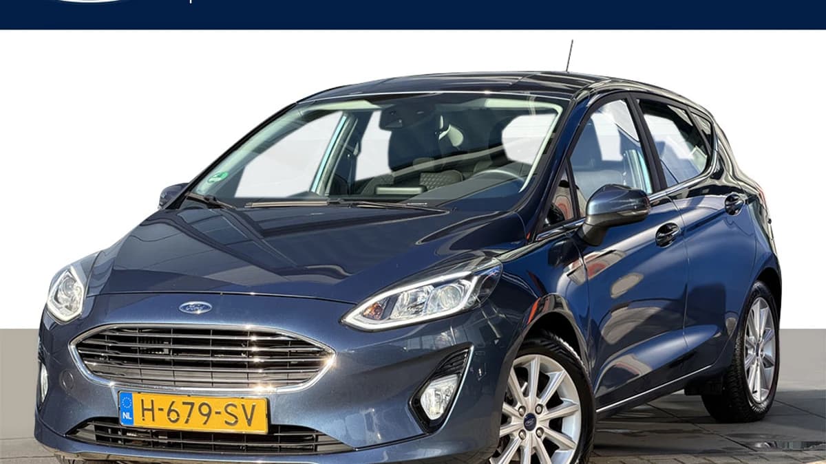 Ford Fiesta 1.0 EcoBoost Titanium | Cruise C. | All Season banden | Apple Carplay | Climate C. | — foto 1