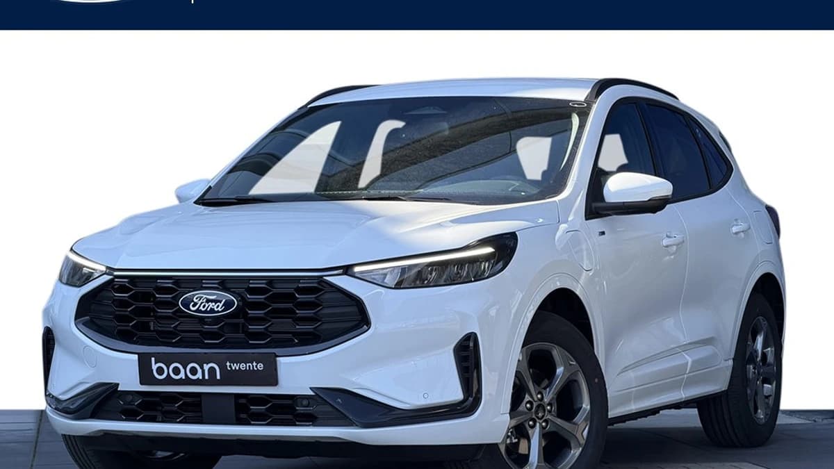 Ford Kuga 2.5 PHEV ST-Line | Trekhaak wegkl. | Driver ass. Pack | Winter Pack | Frozen White — foto 1