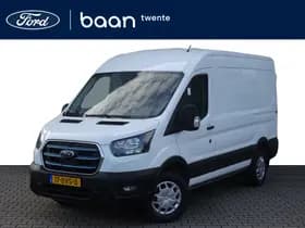 Ford E-Transit L2H2 Trend 68 kWh | 4,25 T | B Rijbewijs | laadvloer hout | pass. airbag | blis | camera | frozen white | uit voorraad leverbaar!