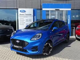 Ford Puma 1.0 Turbo 125pk Mild Hybride ST-Line X | panoramadak | winterpack | blis | 360 camera | adaptieve led koplampen | adaptieve cruise. | uit voorraad leverbaar | desert island blue thumbnail 3