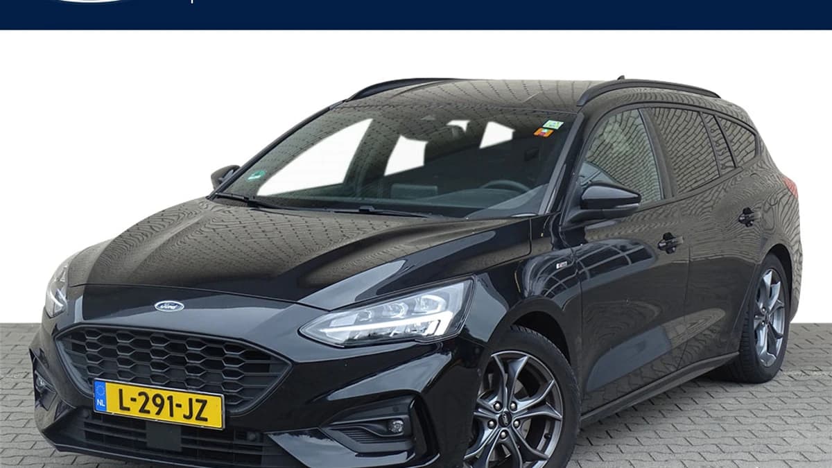 Ford Focus Wagon 1.0 Turbo 125pk Mild Hybride ST Line Business | Elek. achterklep | Full Led Koplampen | Stoelverw. | Blis | Camera | Trekhaak | Agate Black — foto 1