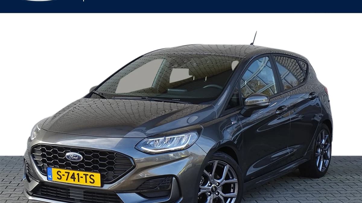 Ford Fiesta 1.0 Turbo 125pk Mild Hybride ST-Line X Automaat | keyless | camera | winterpack | navi | full led koplampen | dealer onderhouden | — foto 1