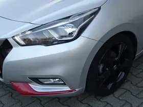 Nissan Micra 0.9 IG-T N-Connecta | N-Line | Silver met rood accenten | Camera | Pdc | Navigatie | Privacy Glass | Cruise. thumbnail 4