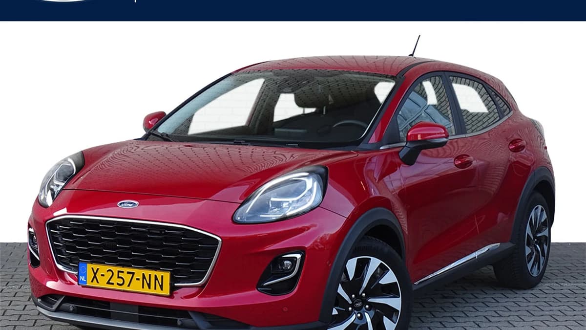 Ford Puma 1.0 Turbo 125pk Mild Hybride Titanium | Adaptieve Cruise. | Blis Dode Hoek | Camera | Trekhaak | All Weather Banden | — foto 1