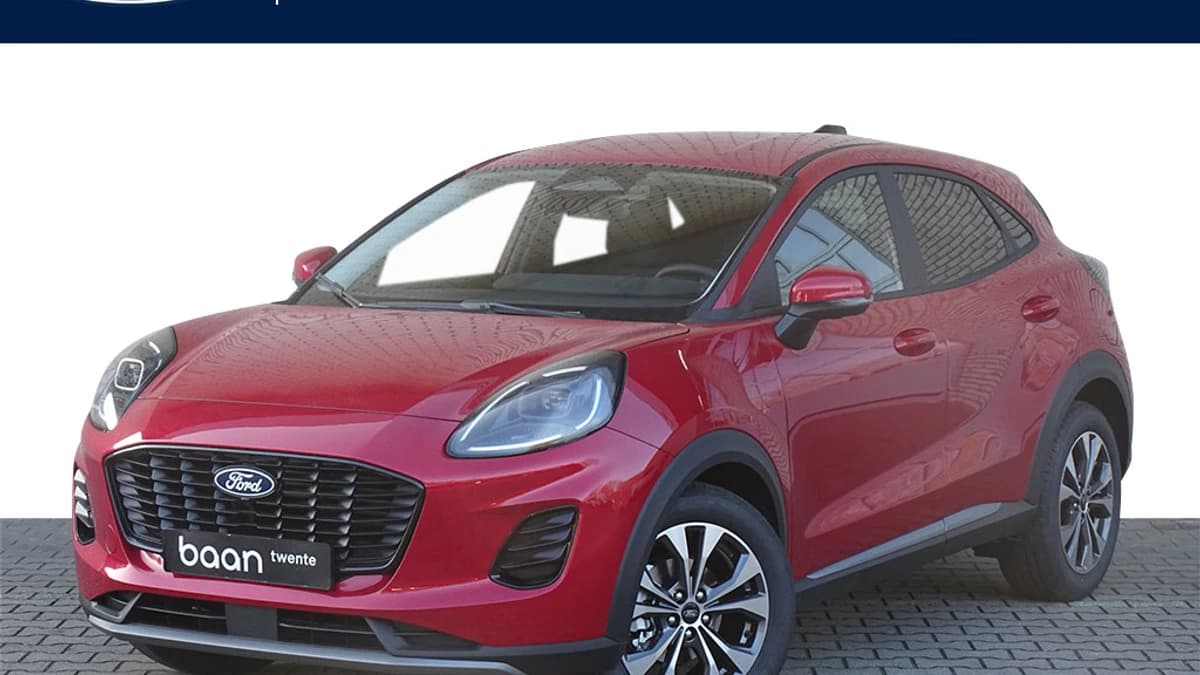 Ford Puma 1.0 Turbo 125pk Mild Hybride Titanium | Winterpack | Comfortpack | Camera | Fantastic Red | Uit Voorraad Leverbaar — foto 1