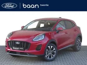 Ford Puma 1.0 Turbo 125pk Mild Hybride Titanium | Winterpack | Comfortpack | Camera | Fantastic Red | Uit Voorraad Leverbaar