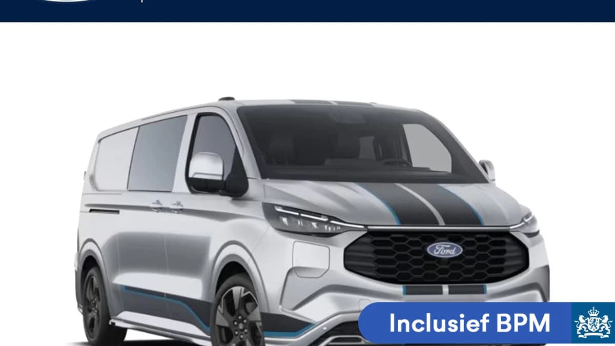 Ford Transit Custom 320 2.5 PHEV L2H1 Sport Dubbel Cabine — foto 1