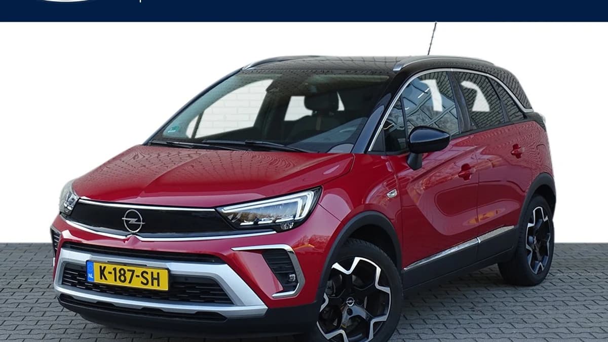 Opel Crossland 1.2 Turbo 130pk Ultimate Automaat | Blis | Camera | Stoel-Stuurwielverw. | Panoramadak | Trekhaak | — foto 1