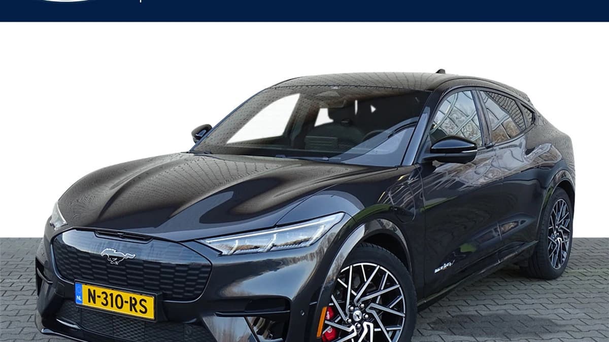 Ford Mustang Mach-E GT Extended AWD 98 kWh | Panoramadak | Trekhaak Afn. | Full Options | Dealer Onderhouden | Dark Matter Grey | — foto 1