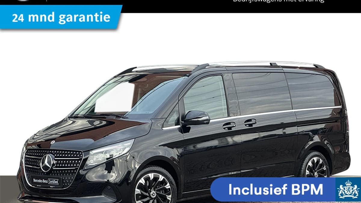 Mercedes-Benz V-Klasse V 220d L Avantgarde | 7-Persoons | Incl. BTW/BPM | 360° Camera | Certified 24 mnd garantie — foto 1