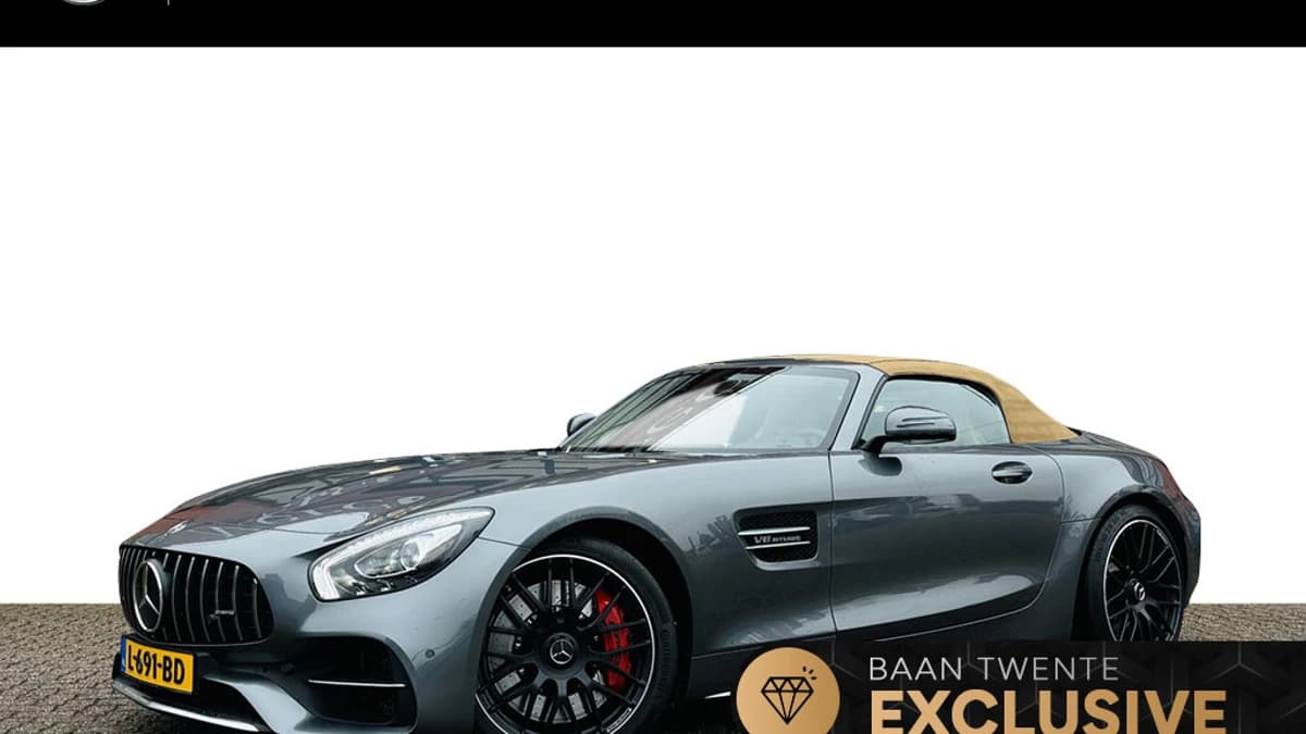 Mercedes-Benz AMG GT C Roadster | AMG Dynamic Plus pakket | AMG Performance stoelen | AMG Ride Control | Nappa leder Exclusief macchiatobeige/ zwart — foto 1