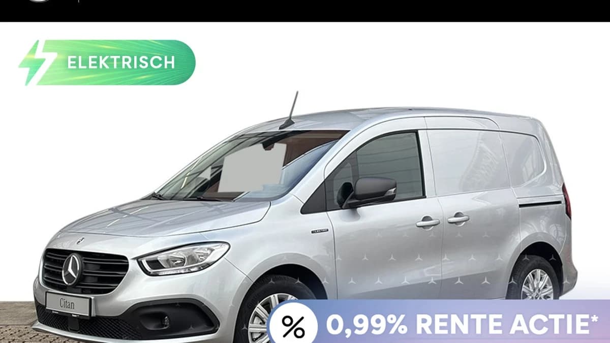 Mercedes-Benz ECitan 112 Pro L1 51 kWh I 2x schuifdeur I WLTP 285 km I 2-Zits — foto 1