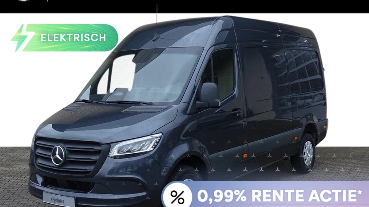 Mercedes-Benz ESprinter 320 L2 Pro 81kWh I DISTRONIC I DC laden 115 kW — foto 1