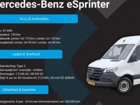 Mercedes-Benz Benz esprinter 312 55kwh eSprinter 312 55kWh thumbnail 2