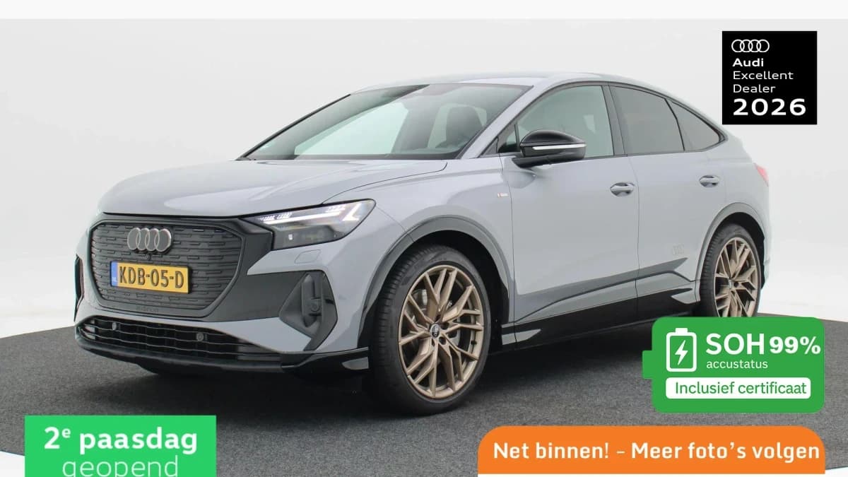 Audi Q4 Sportback e-tron 45 S-Line 286 Pk 82 kWh — foto 1