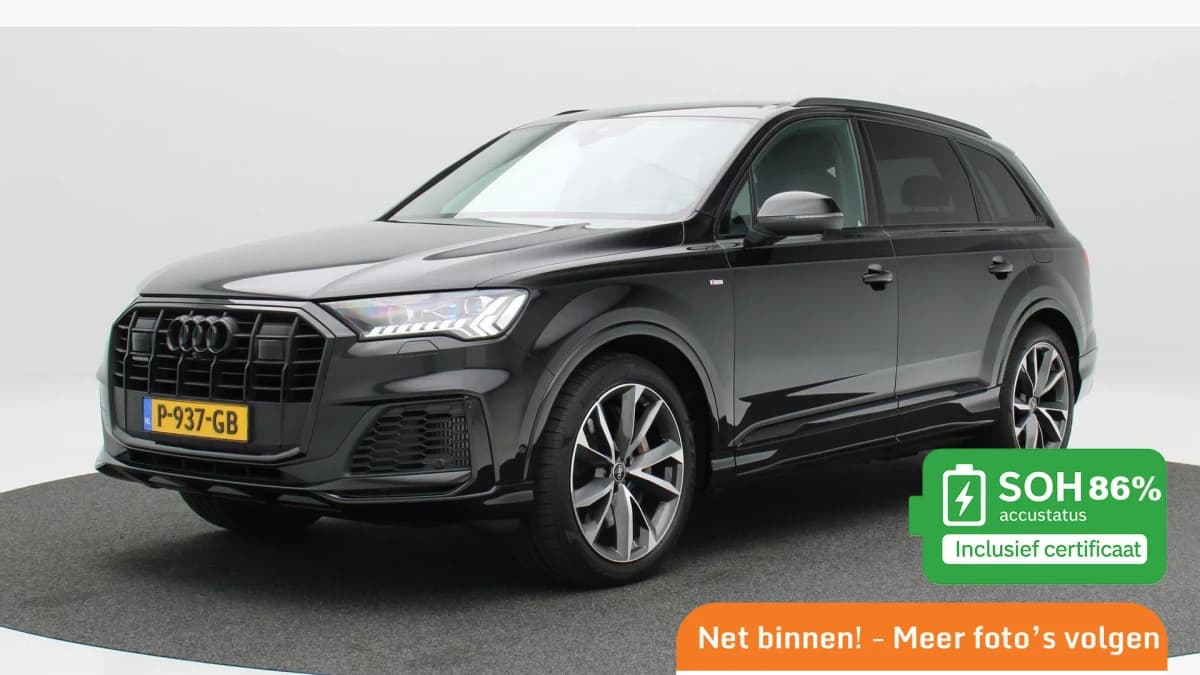 Audi Q7 55 TFSi e 381 Pk quattro S-Line — foto 1