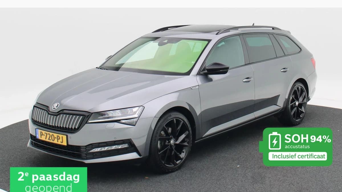 Skoda Superb Combi 1.4 TSi 218 Pk Automaat iV Sportline Business — foto 1