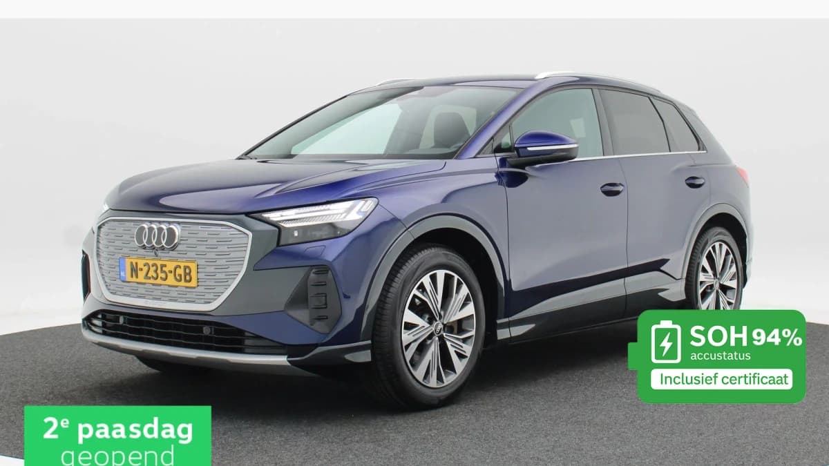 Audi Q4 e-tron 40 205 Pk Automaat Launch edition Advanced 77 kWh SOH 94% — foto 1
