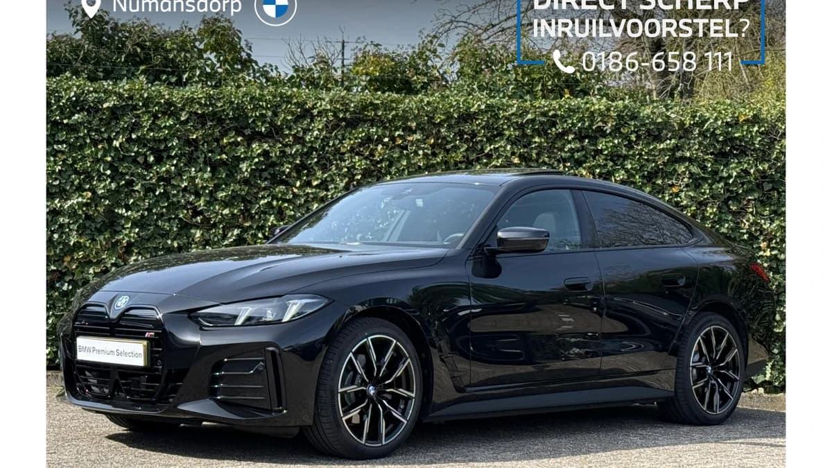 BMW I4 eDrive35 | M-Sport | Schuif-/Kanteldak | Camera | Stuur + Stoelverw. | HiFi | Elek. Trekhaak — foto 1